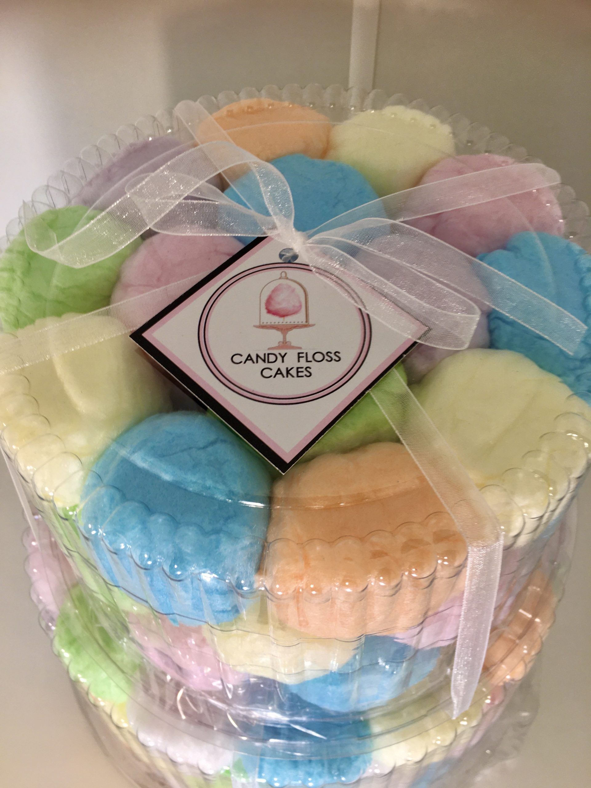 Party Puffs Candy Floss Cake - Image 5