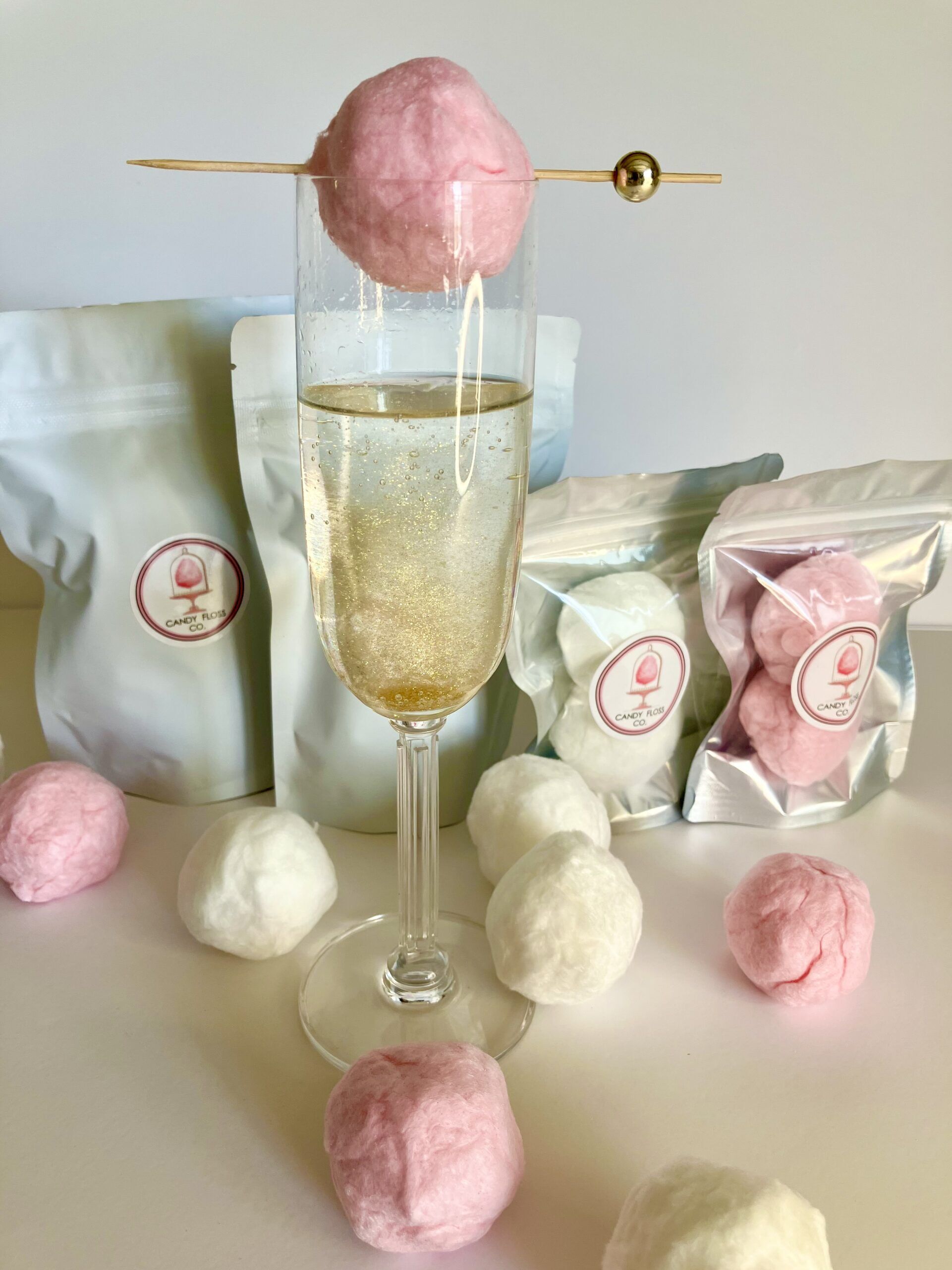 Glitter Drink Bombs in a re-sealable pouch