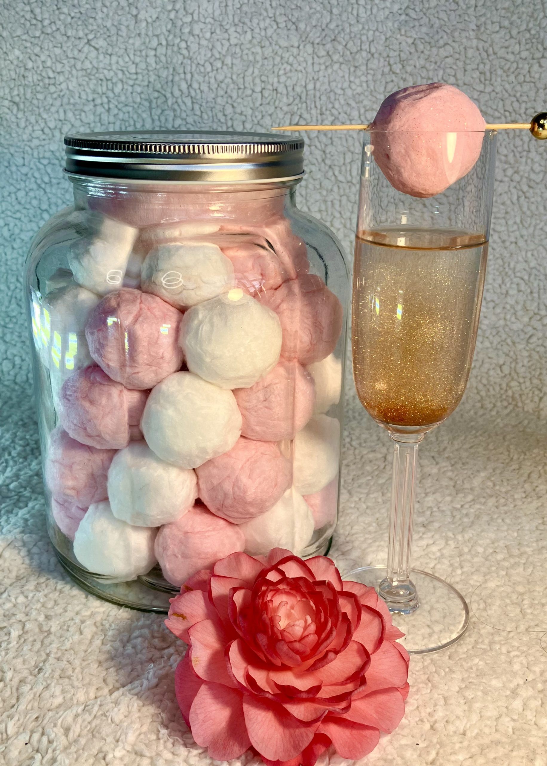 Glass Celebration Jars - Glitter Drink Bombs