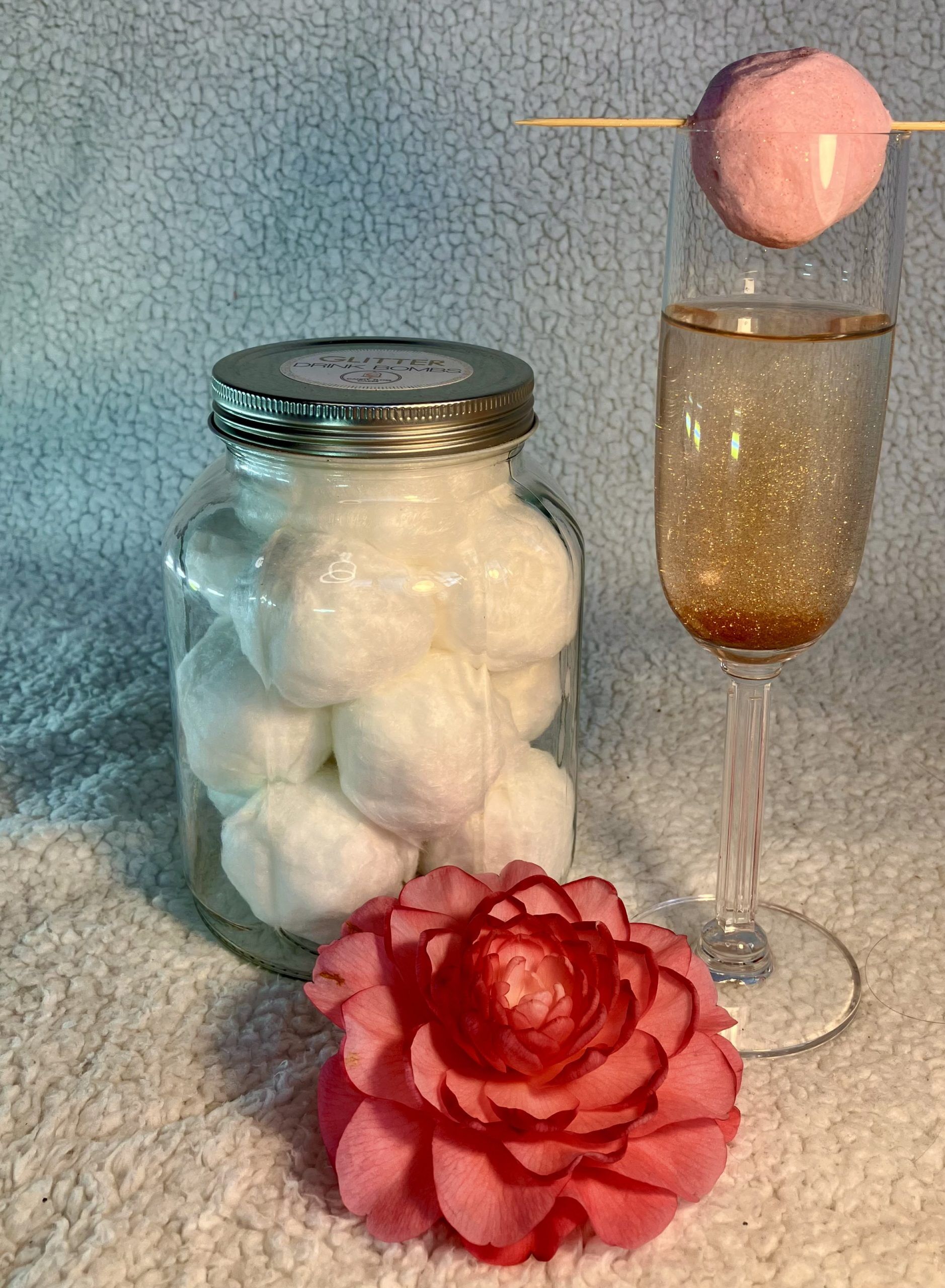 Glass Celebration Jars - Glitter Drink Bombs - Image 2