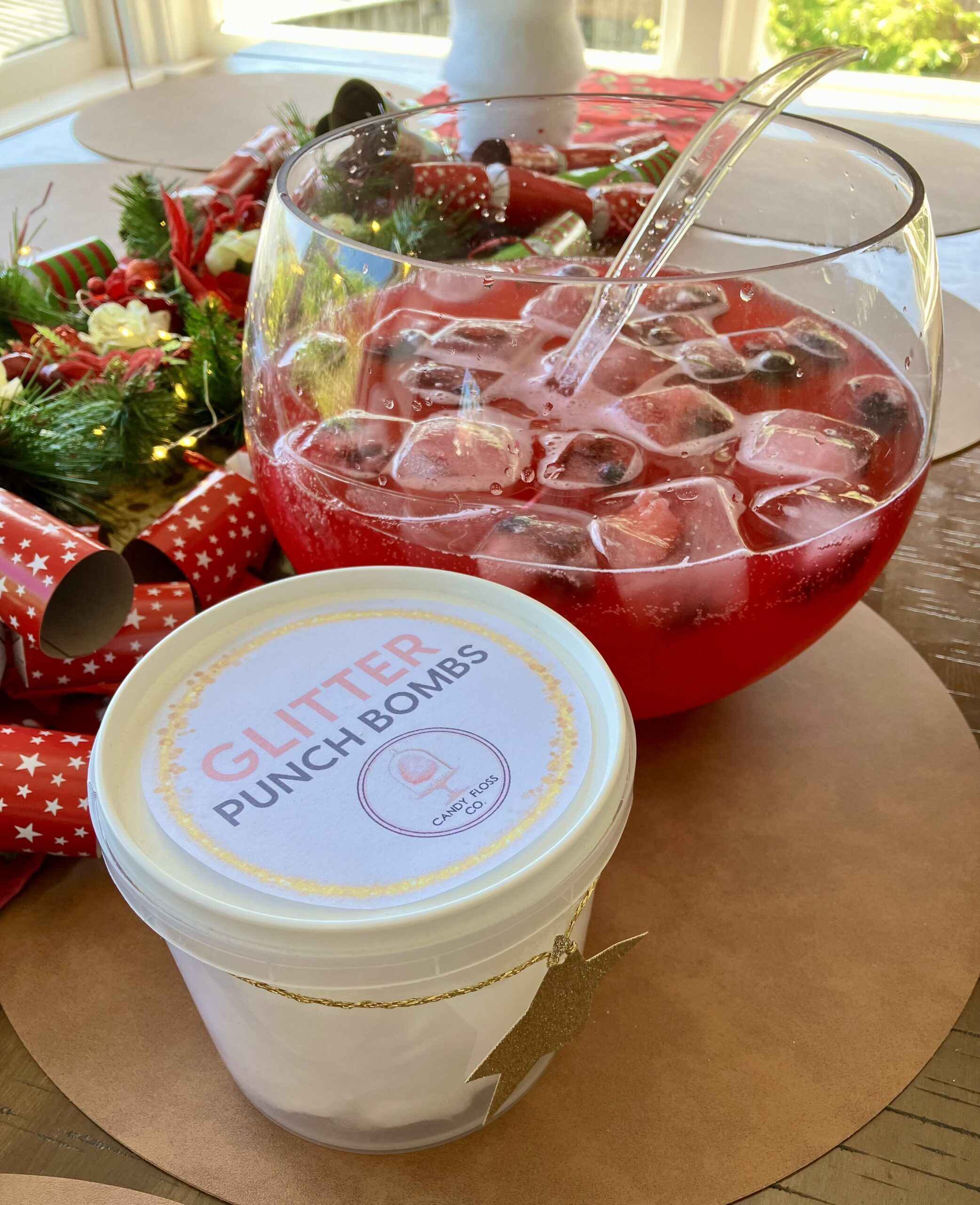 Glitter Punch Bombs