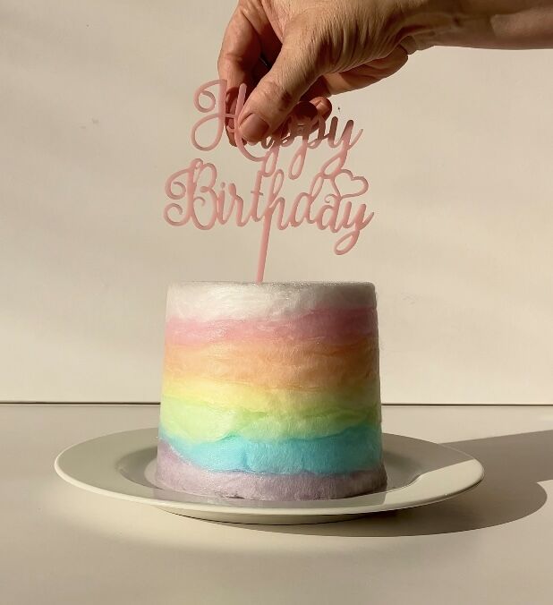 Mini Candy Floss Cake - Image 4